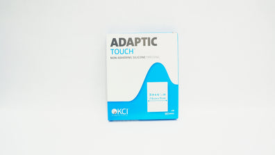 Systagenix 500502 Adaptic Touch Silicone Dressing 3inch x 4-1/4inch - Box of 10